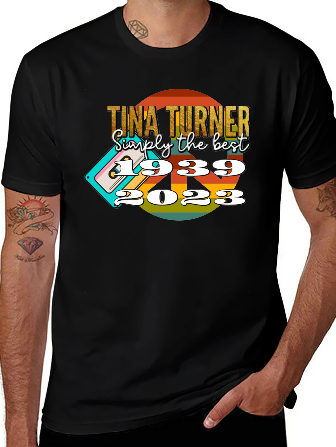 Variant 11 of Tina Turner Simply the Best Memorial T-Shirt