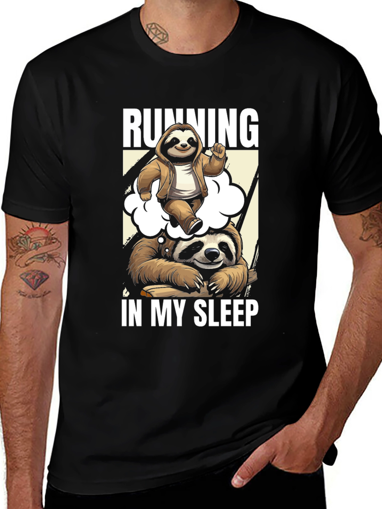 Variant 21 of Running in My Sleep Sloth T-Shirt