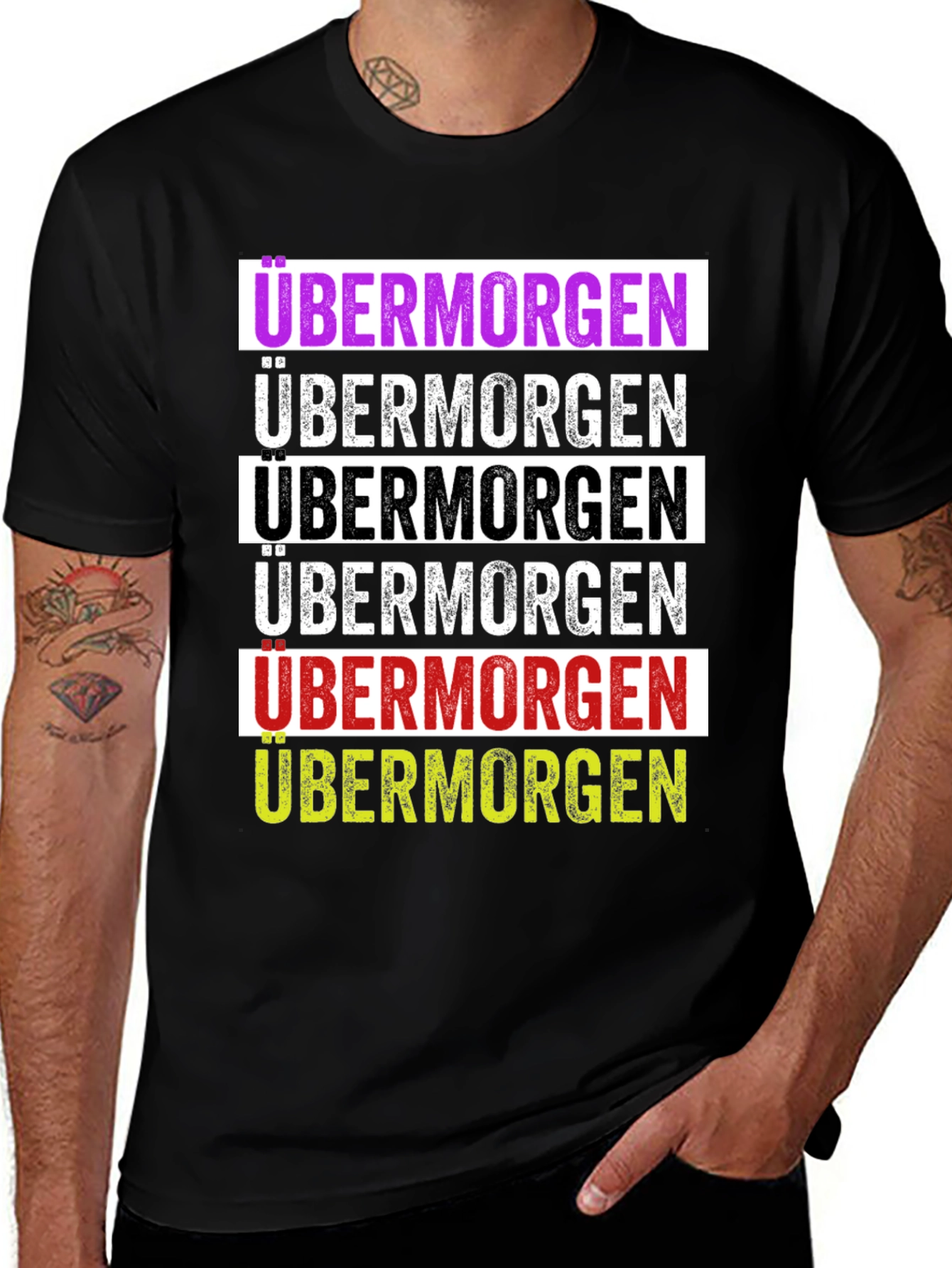 Variant 30 of Übermorgen Graphic Print Tee