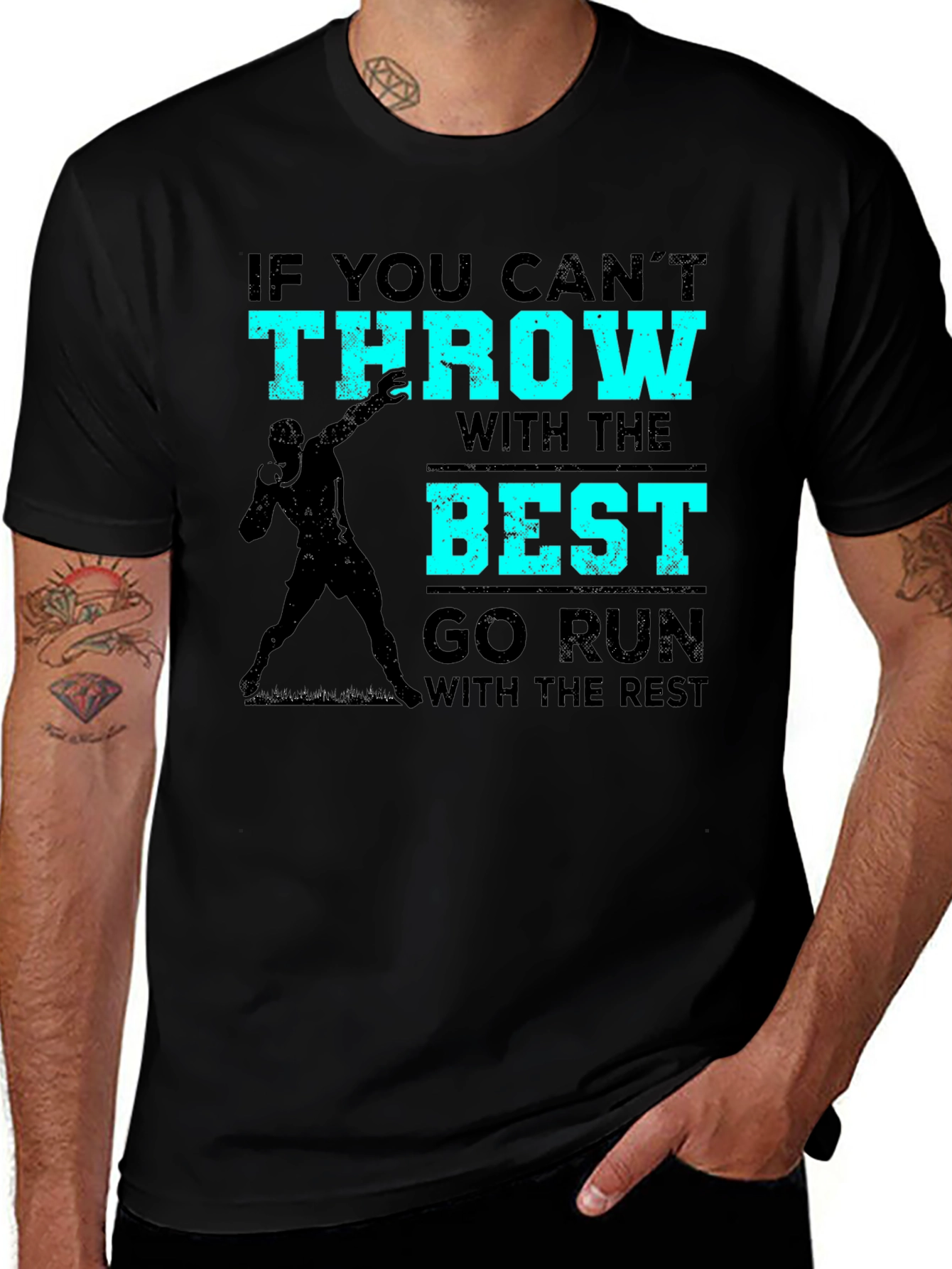 Variant 20 of Throw with The Best Men's T-Shirt