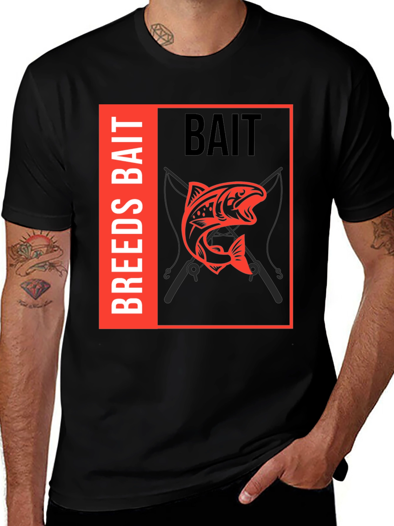 Breeds Bait Fishing T-Shirt - Angler Apparel