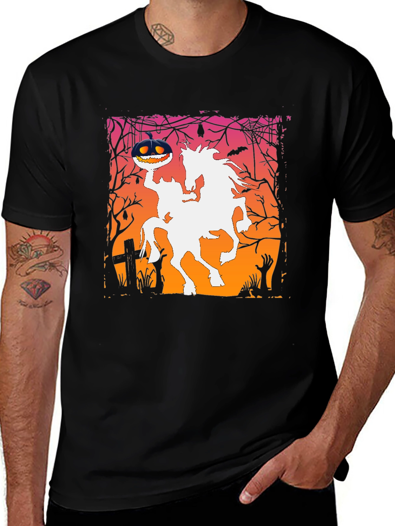 Headless Horseman Halloween T-Shirt
