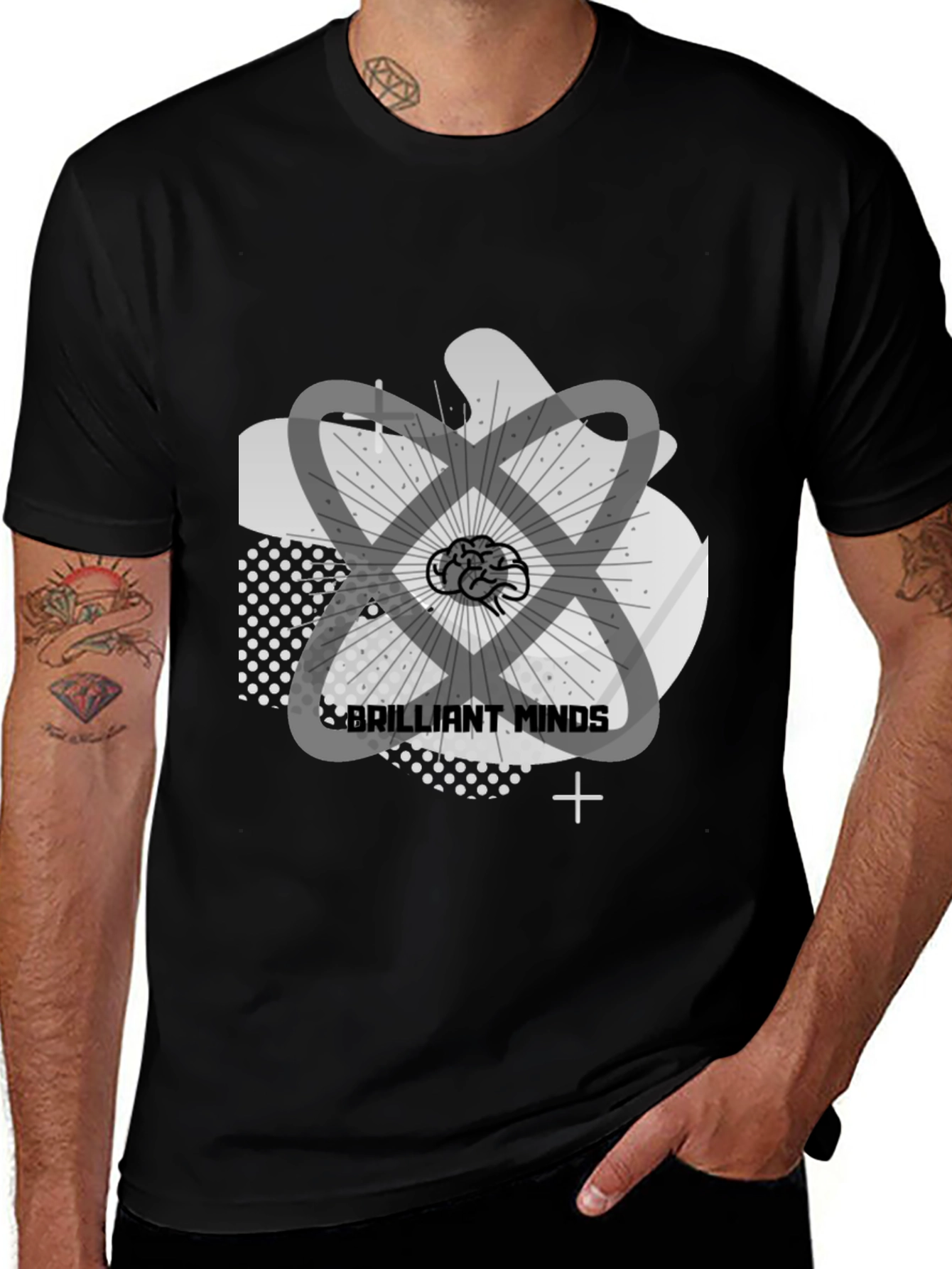 Variant 13 of Brilliant Minds Graphic Tee - Smart Casual Fashion