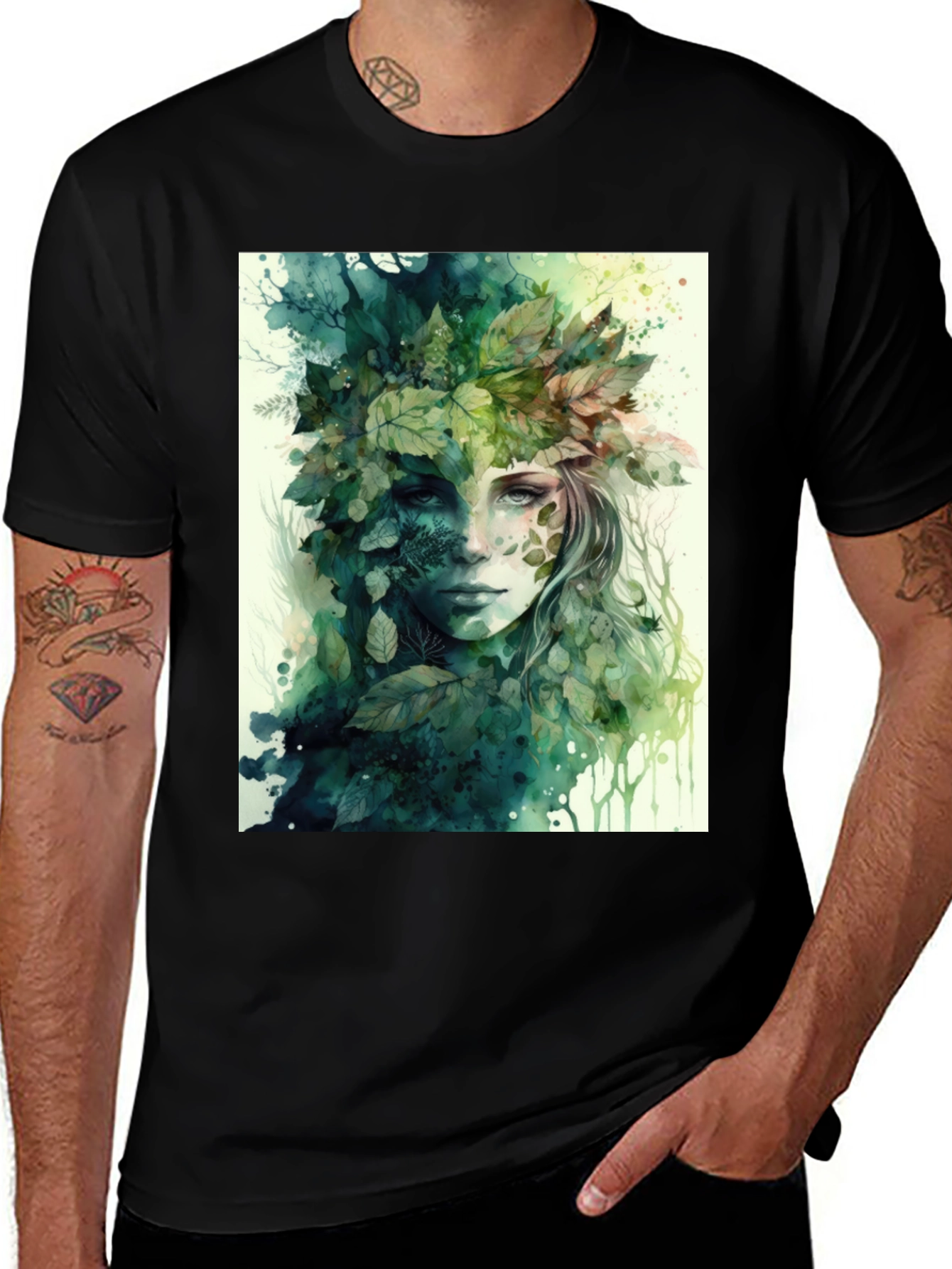 Variant 24 of Nature Spirit Graphic Tee - Eco-Friendly Style