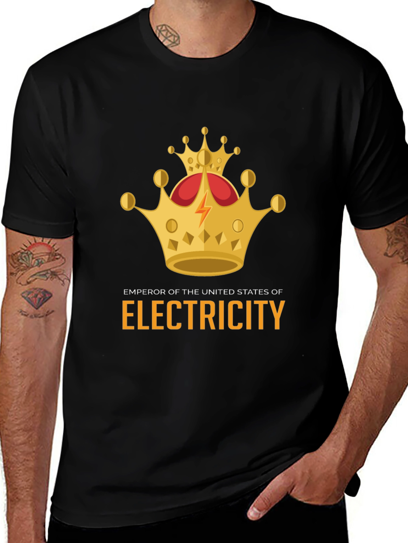 Variant 7 of Emperor of Electricity Graphic T-Shirt