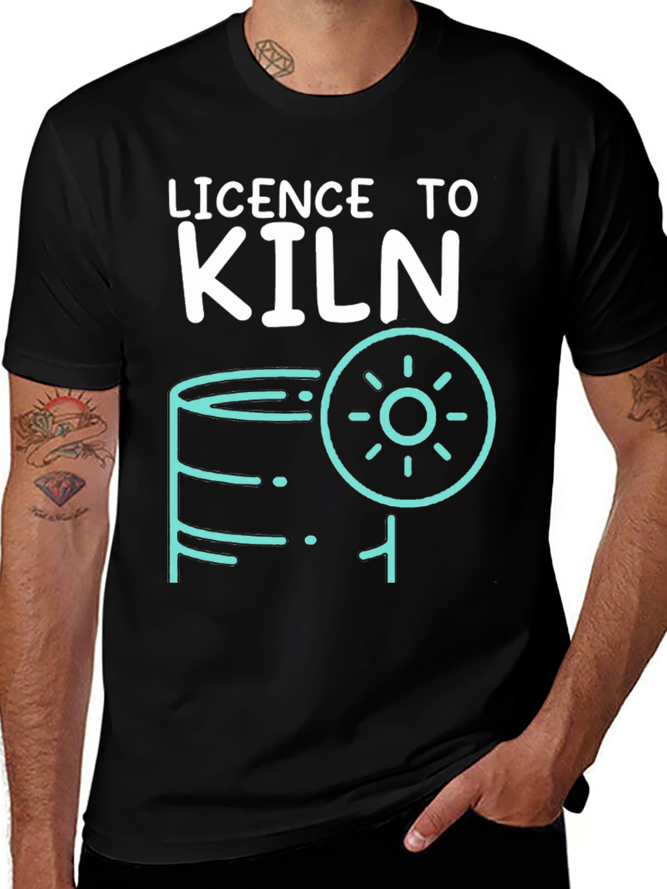 Licence to Kiln Black T-Shirt