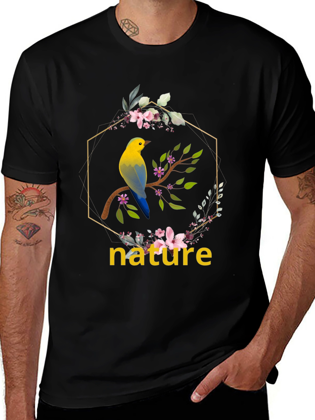 Nature Bird Graphic Tee