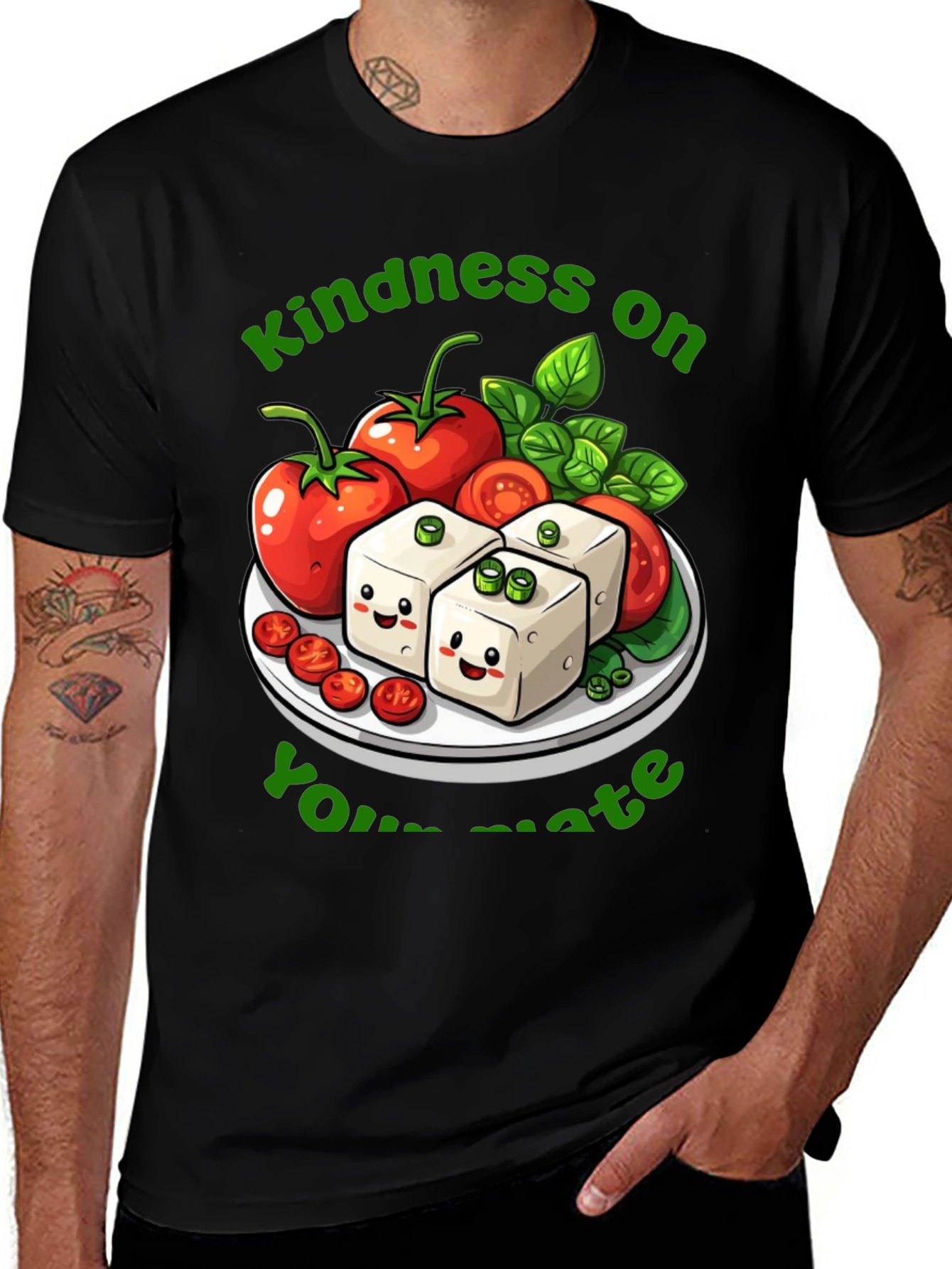 Variant 20 of Kindness on Your Plate Vegan T-Shirt