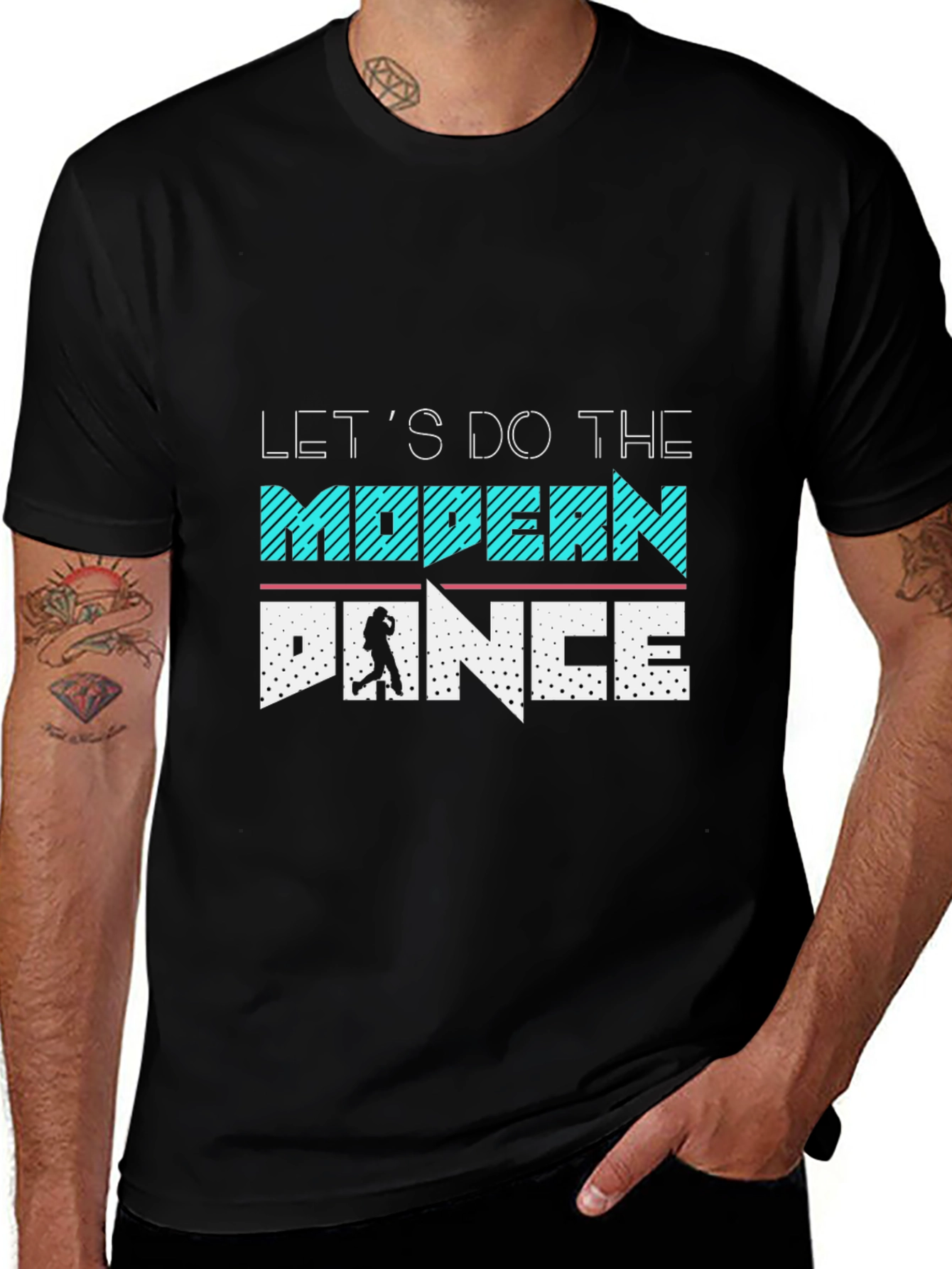 Variant 15 of Modern Dance T-Shirt - Stylish Graphic Tee