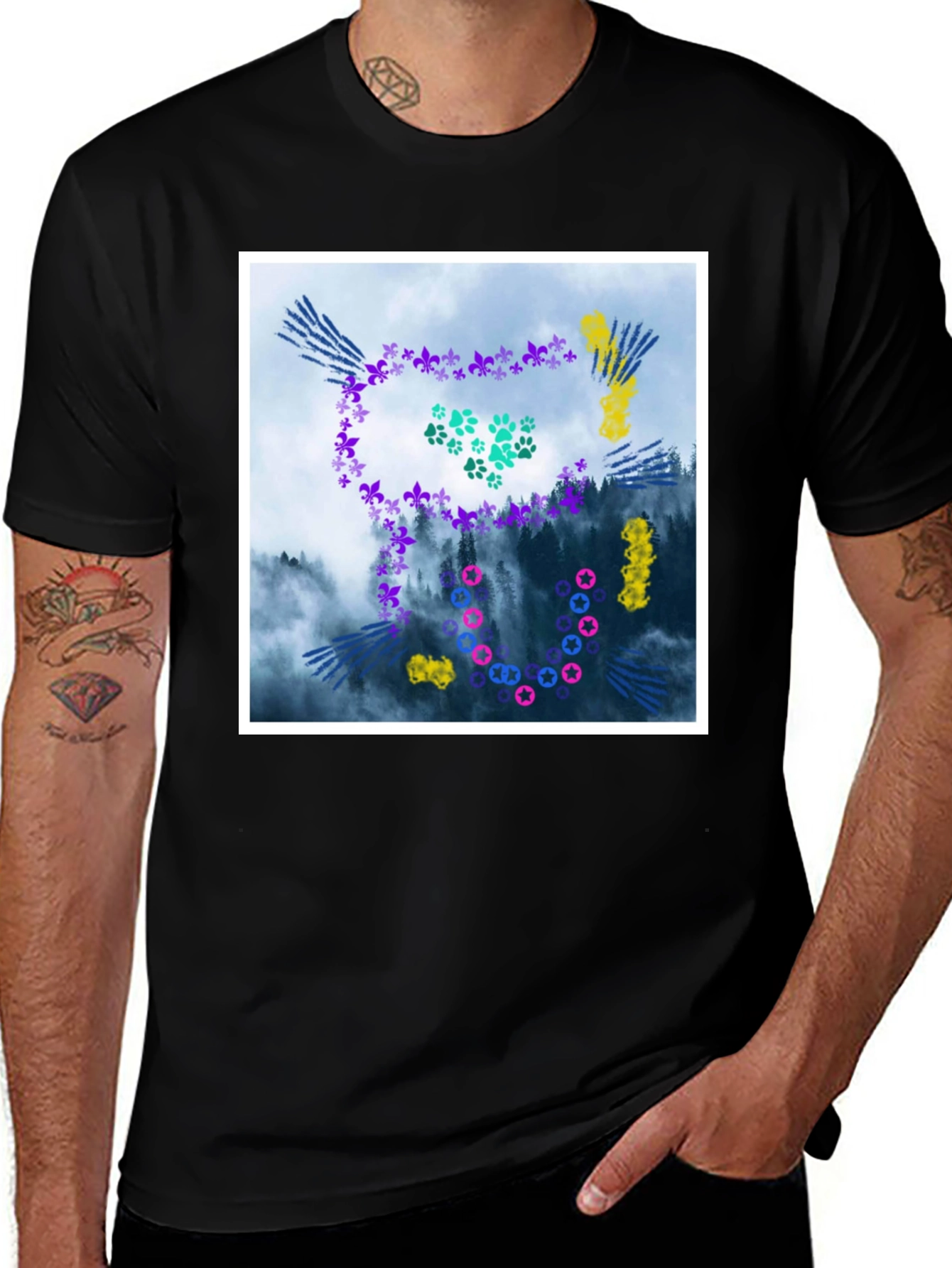 Variant 2 of Nature Art T-Shirt