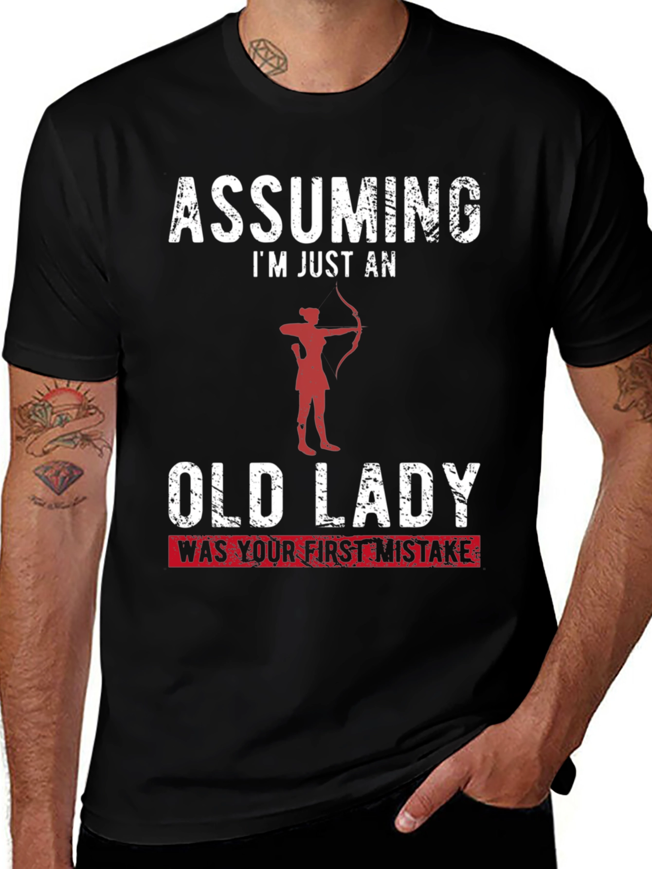 Variant 13 of Assuming I'm Just An Old Lady T-Shirt