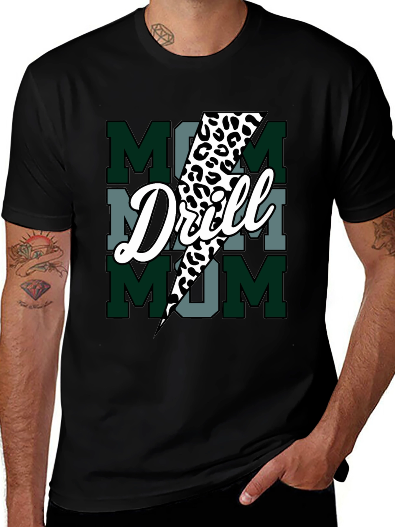 Drill Mom Graphic Tee - Trendy Sports Mom Apparel