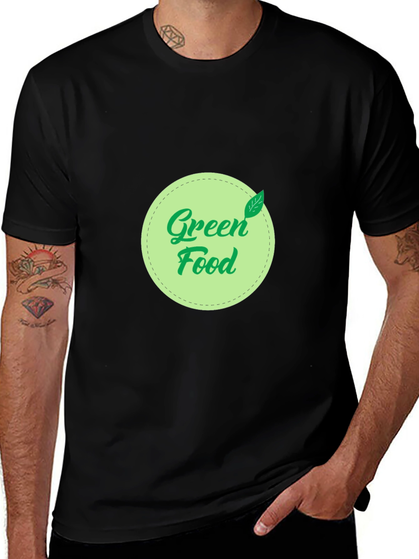 Green Food T-Shirt - Organic & Stylish!