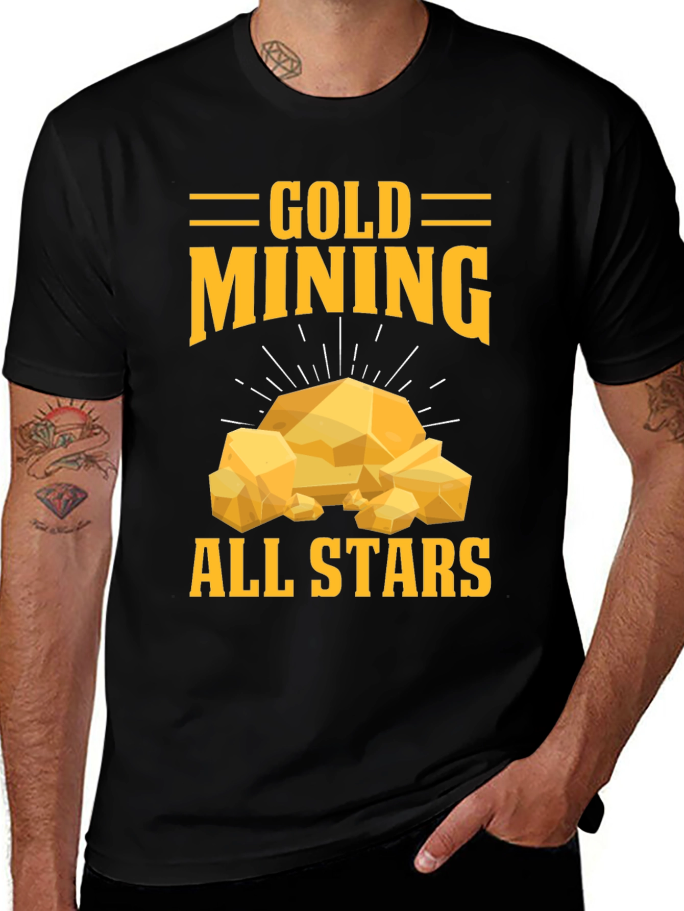 Variant 13 of Gold Mining All Stars T-Shirt