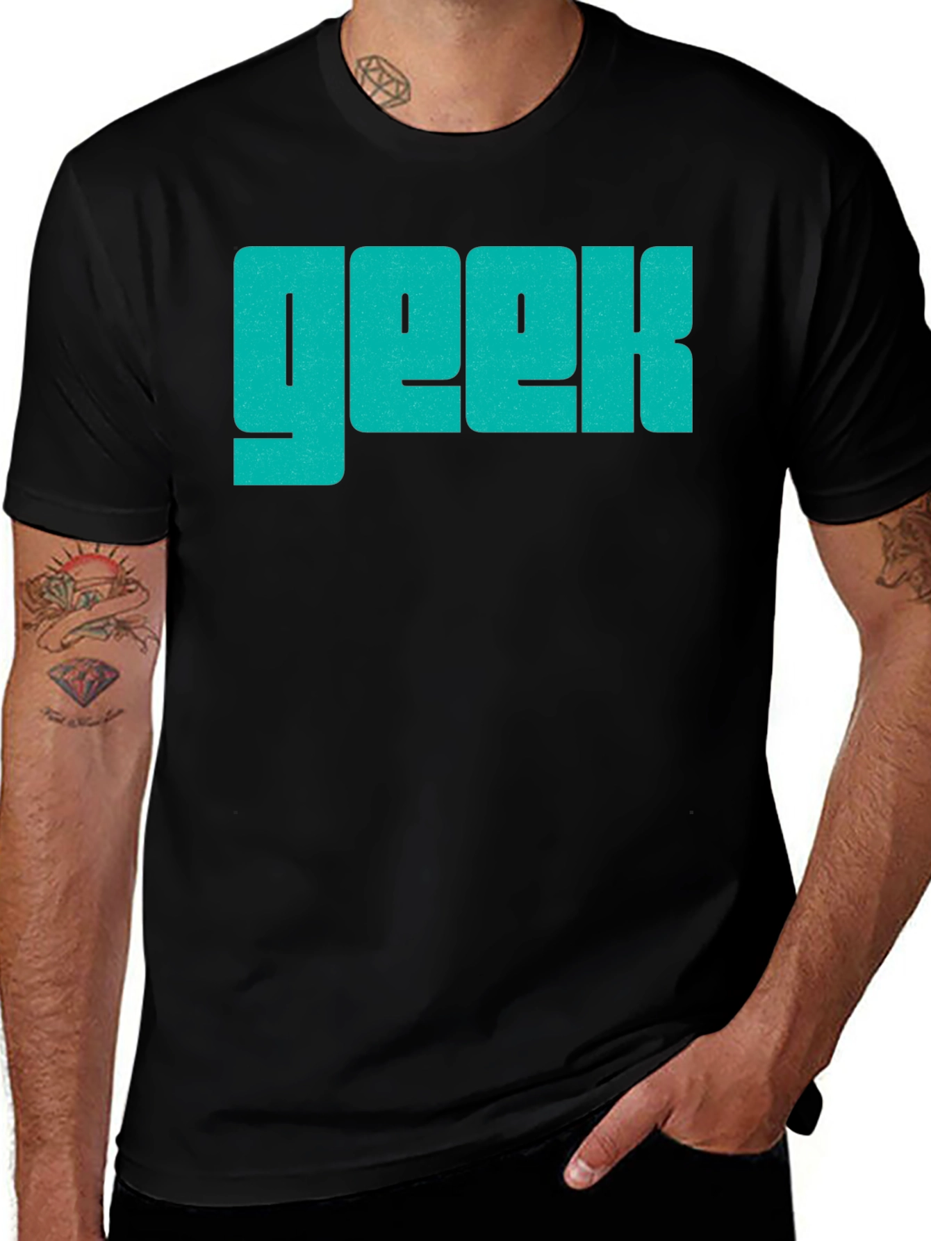 Geek Graphic Tee - Casual Style
