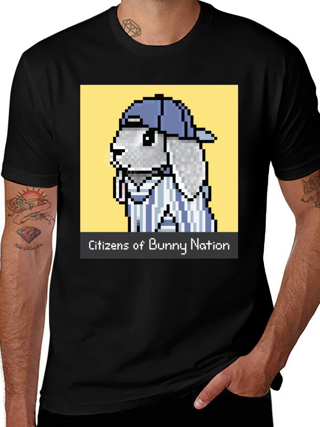 Citizens of Bunny Nation Graphic T-Shirt