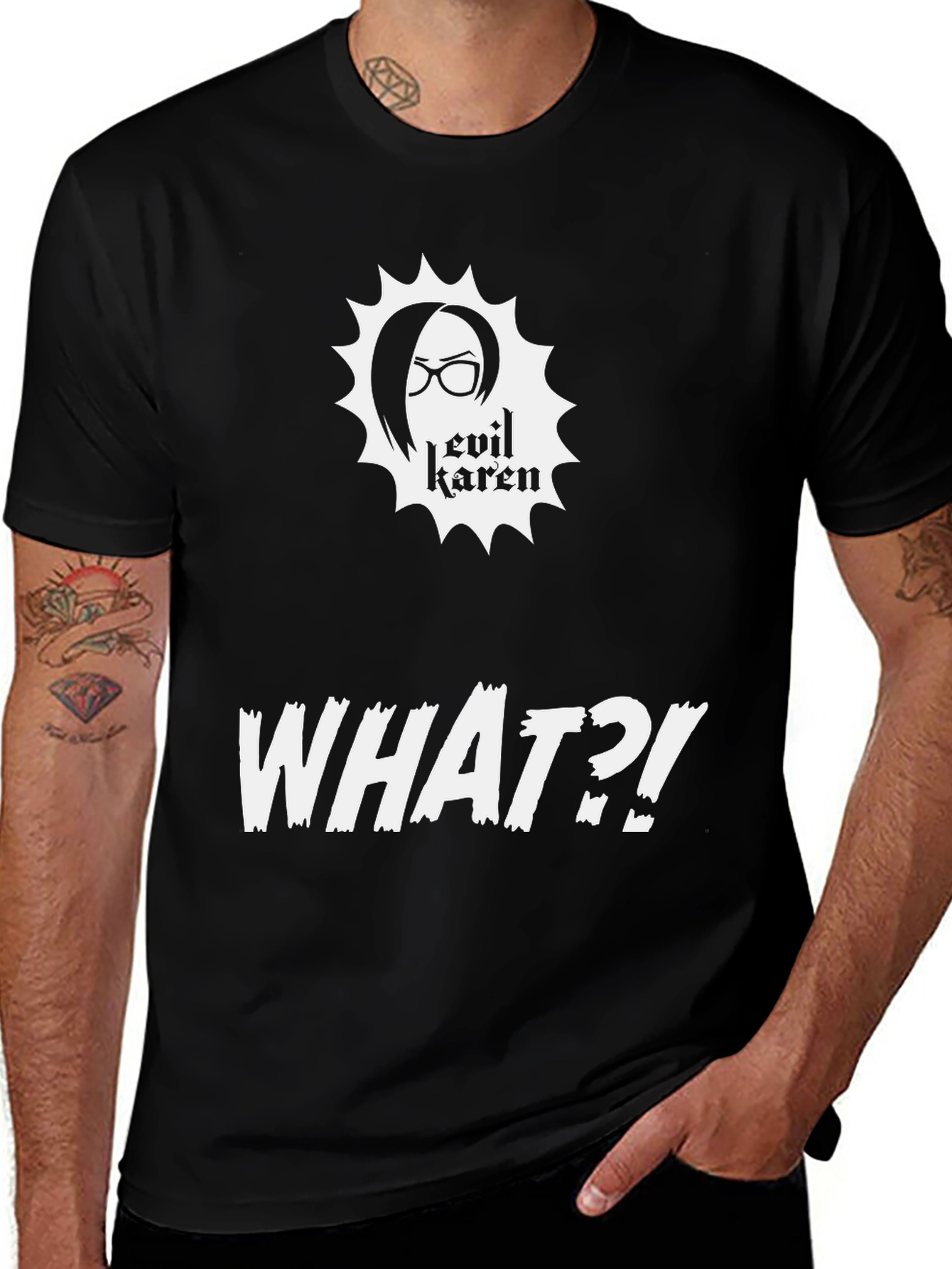 Variant 10 of Evil Karen What?! Graphic Novelty T-Shirt