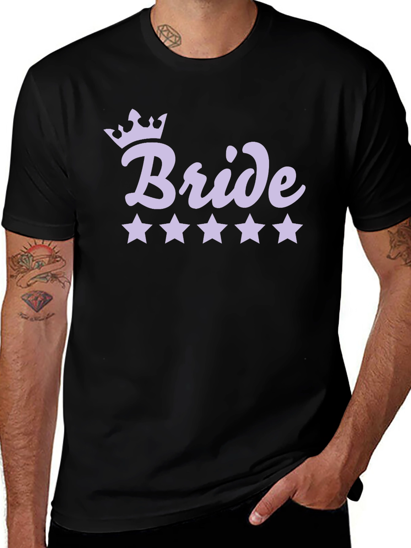 Variant 8 of Bride Graphic T-Shirt - Wedding Party Top