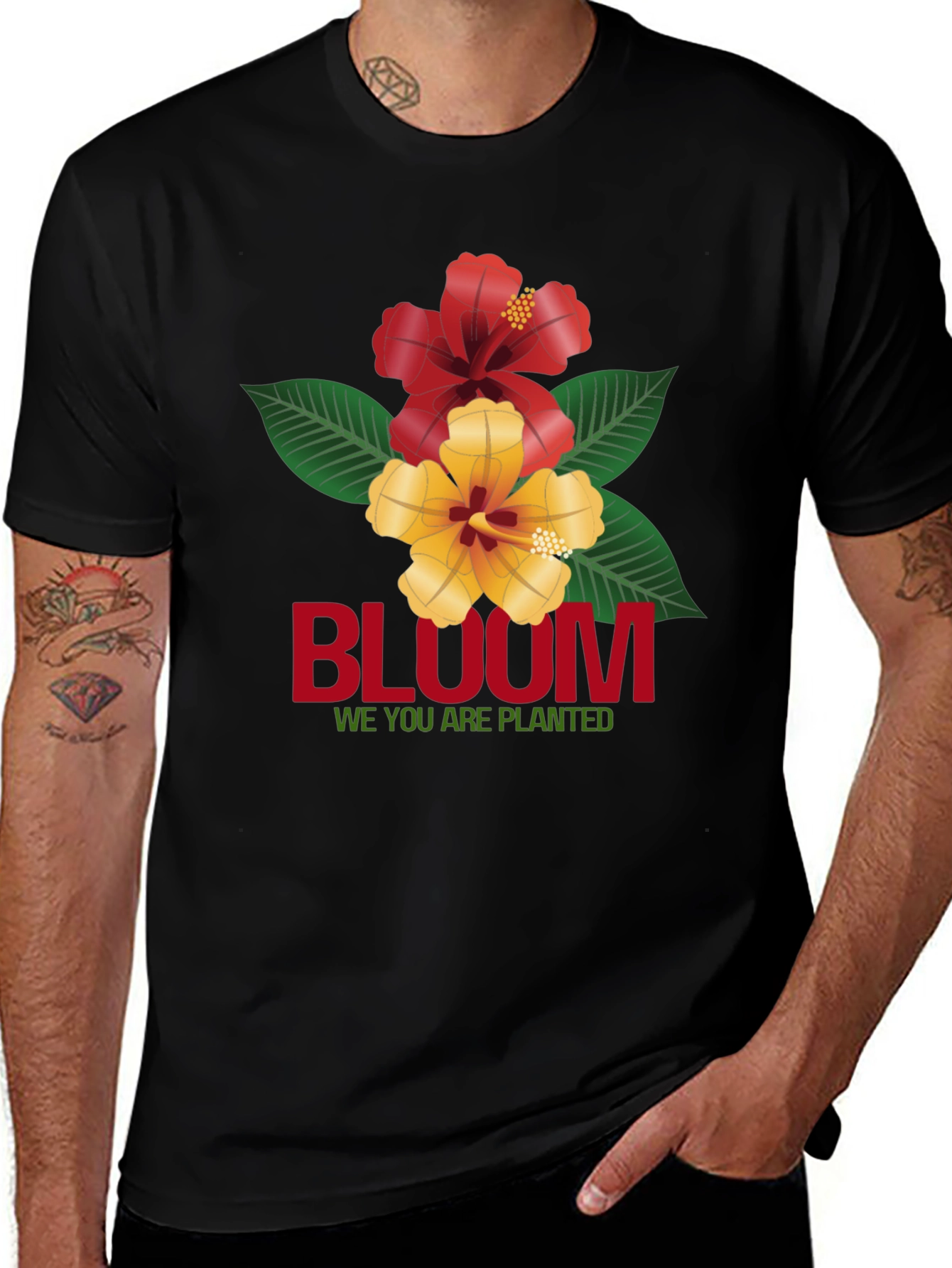 Variant 18 of Floral Bloom Graphic T-Shirt