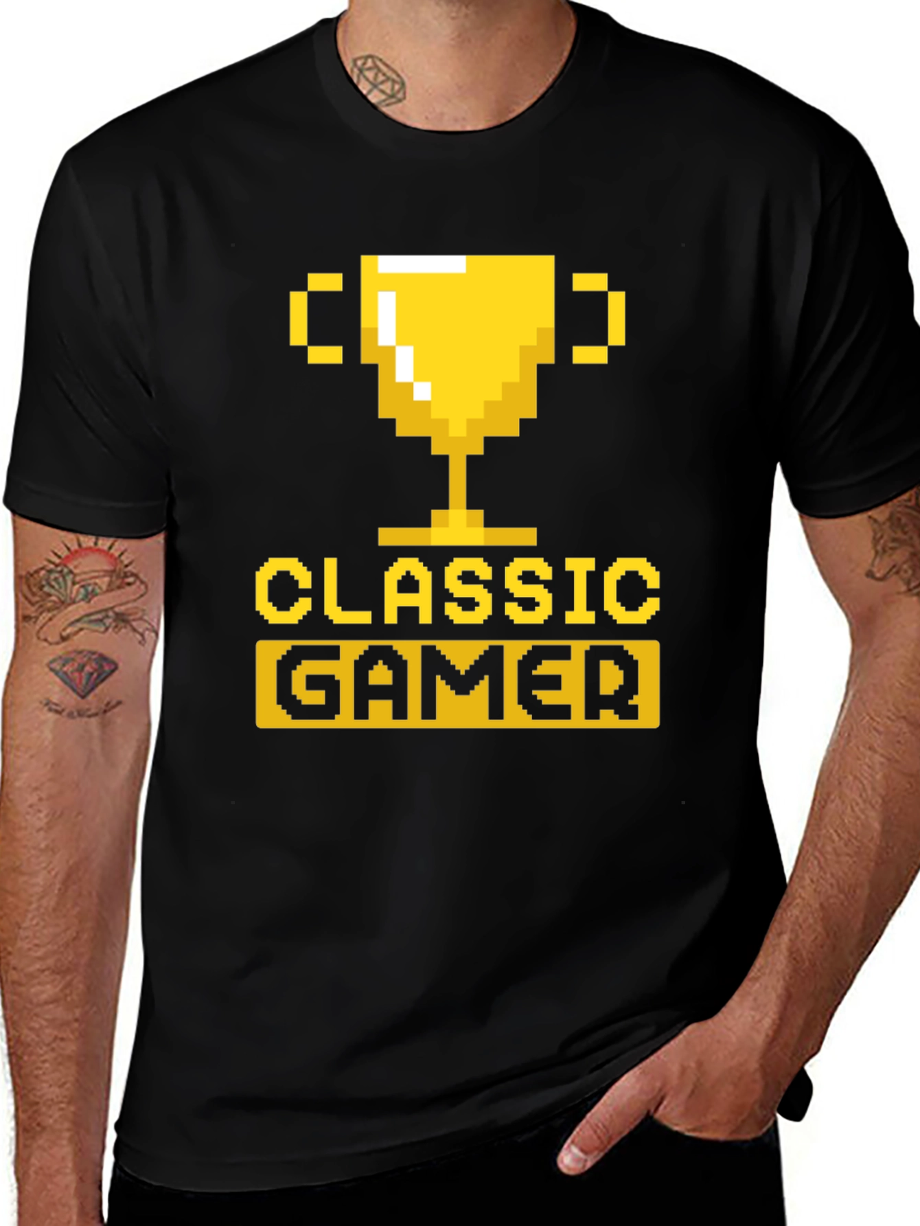 Variant 22 of Classic Gamer Graphic T-Shirt - Retro Gaming