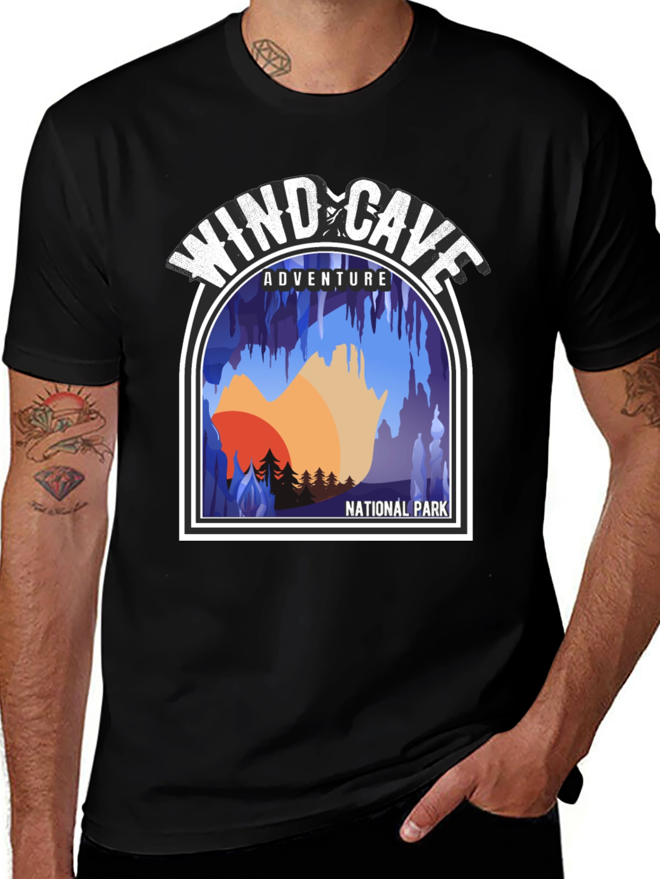 Wind Cave National Park Adventure T-Shirt