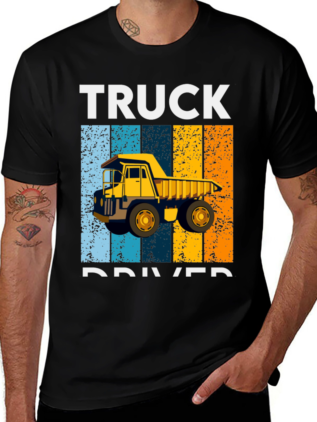 Variant 24 of Truck Driver Graphic Tee