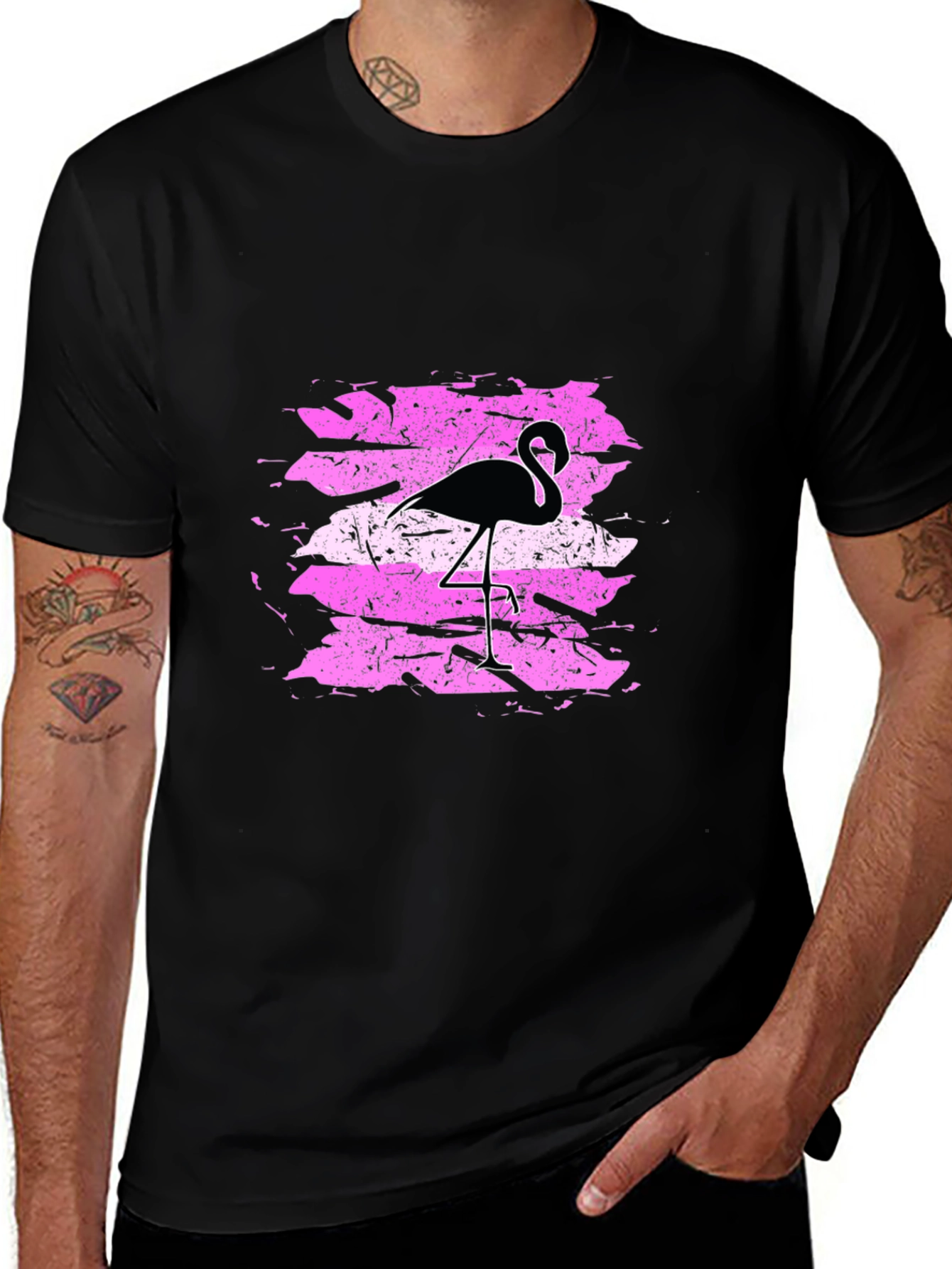 Variant 28 of Flamingo Graphic Tee - Stylish & Unique
