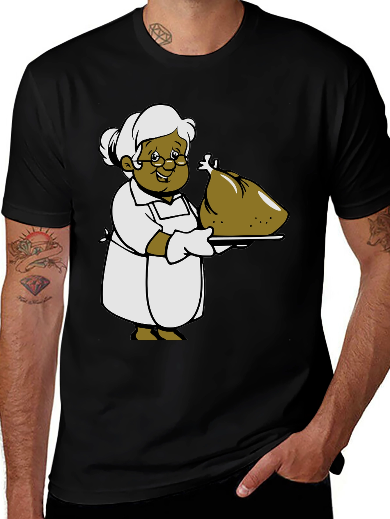 Variant 4 of Grandma's Turkey T-Shirt - Funny Thanksgiving Tee
