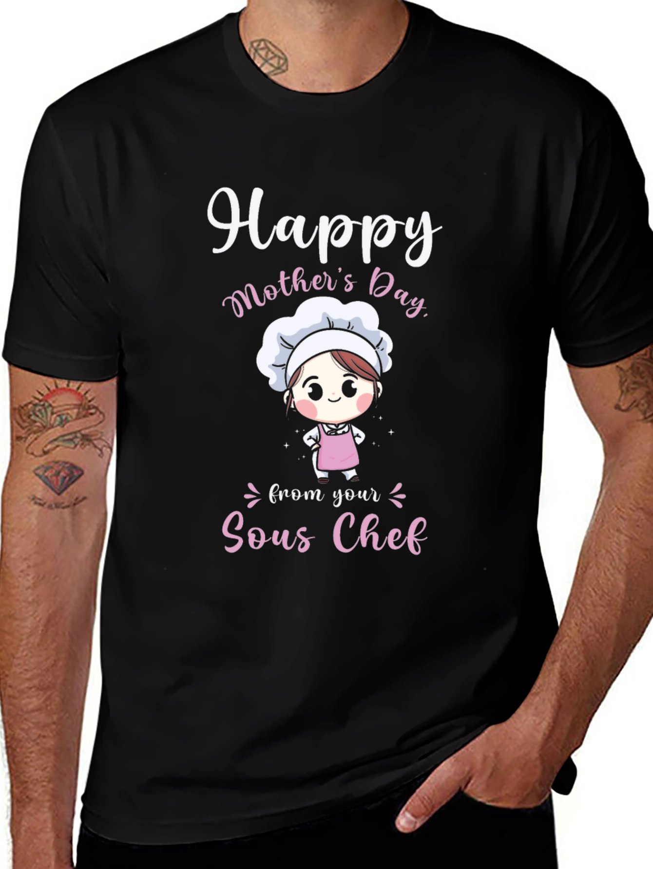 Happy Mother's Day Sous Chef T-Shirt