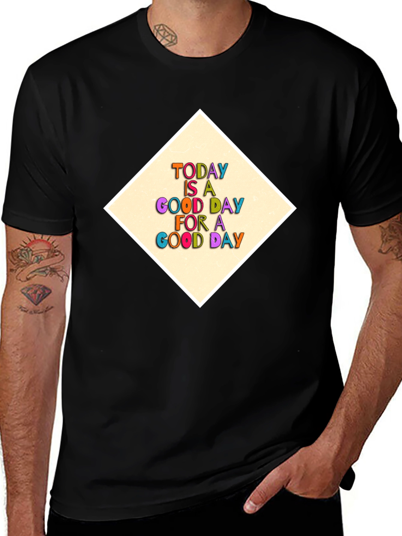 Variant 2 of Positive Vibes T-Shirt - Today Is A Good Day