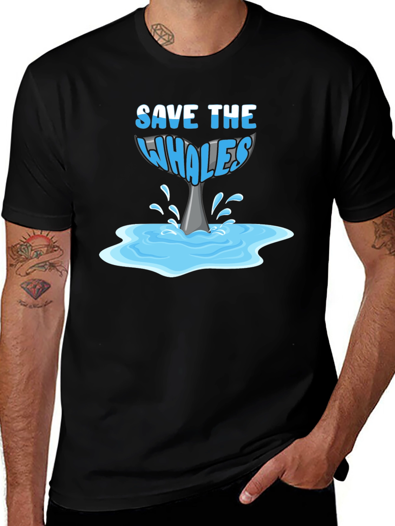 Variant 18 of Save The Whales T-Shirt
