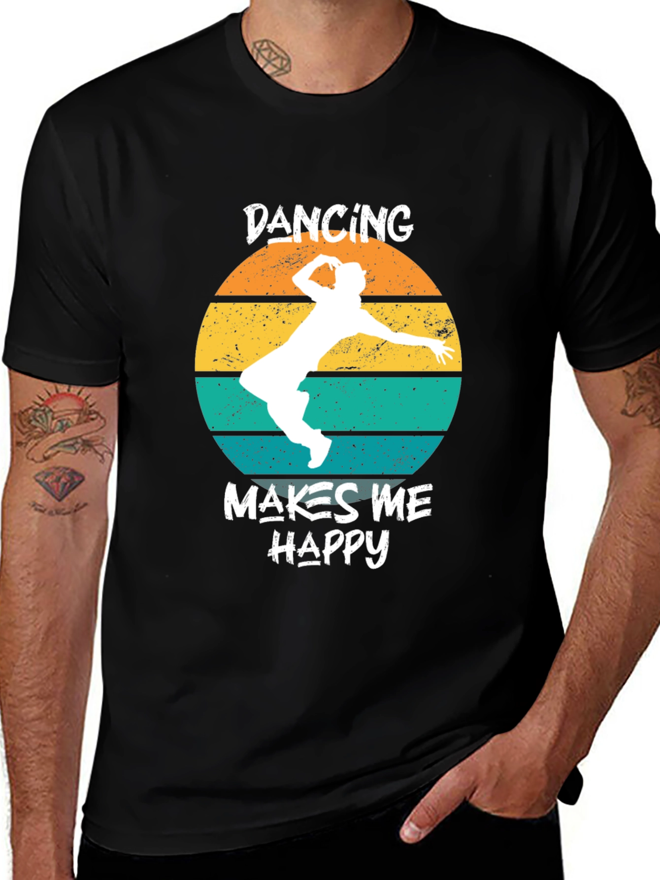 Variant 26 of Dancing Makes Me Happy Graphic Tee