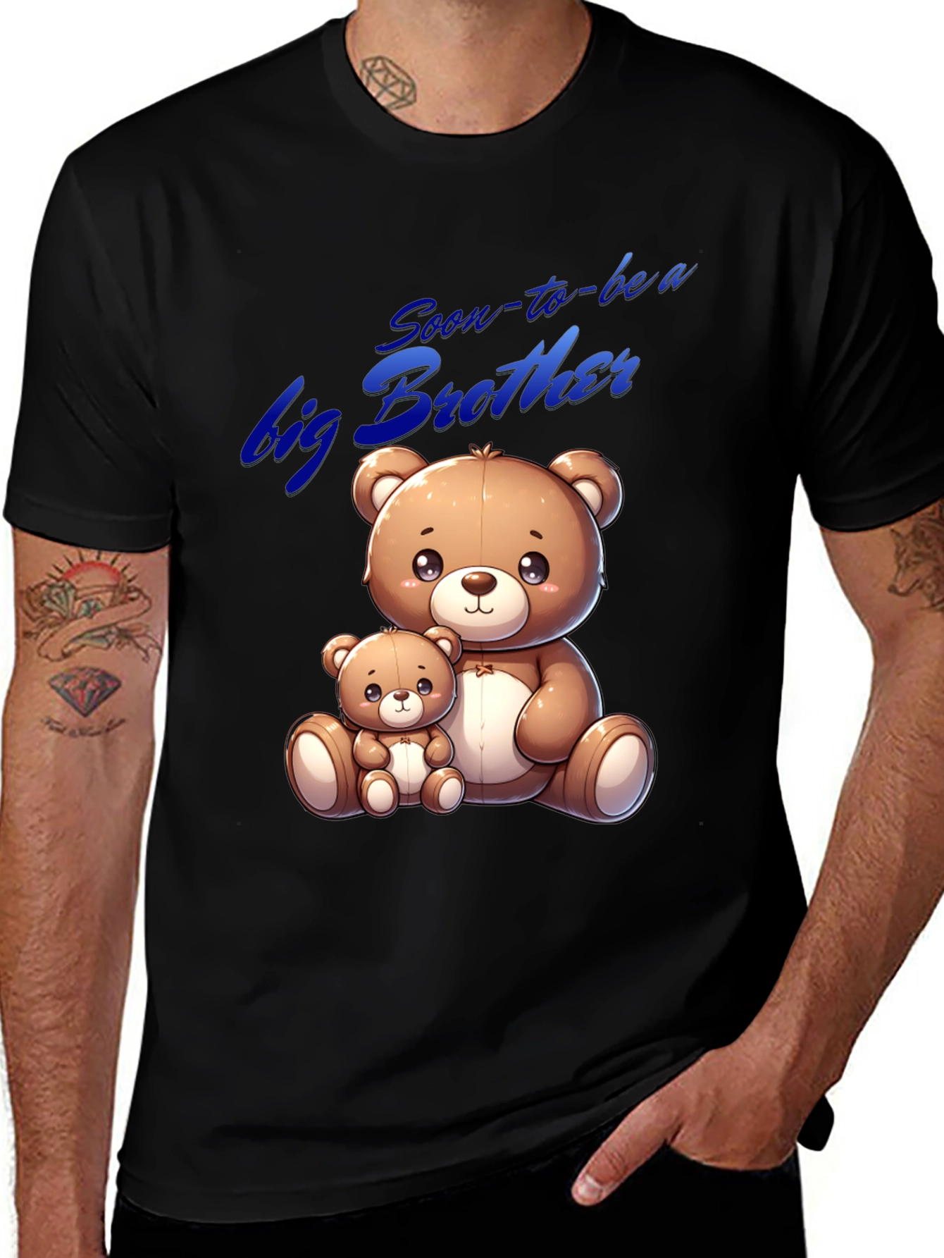 Big Brother Teddy Bear T-Shirt
