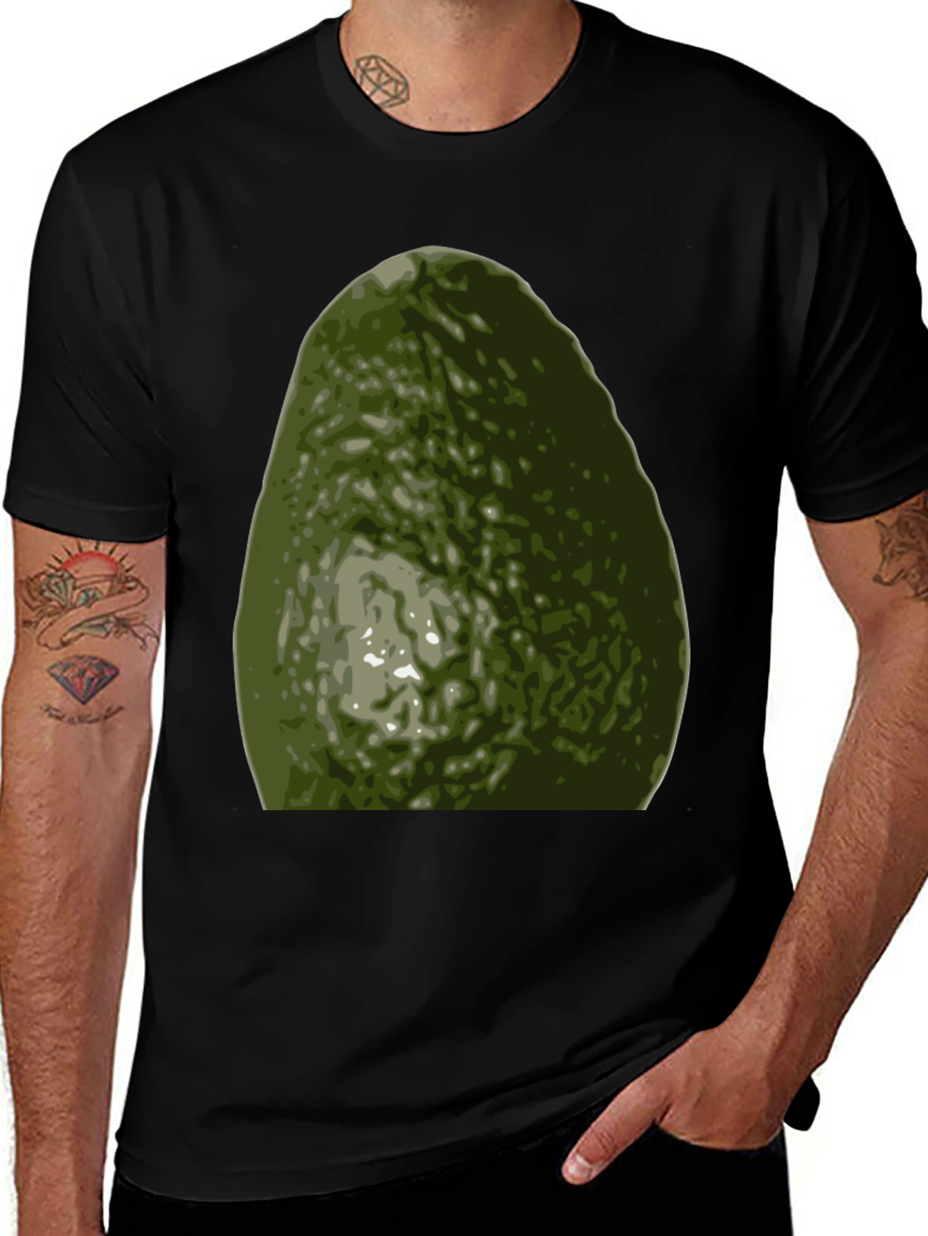 Variant 24 of Avocado Graphic T-Shirt - Casual Comfort