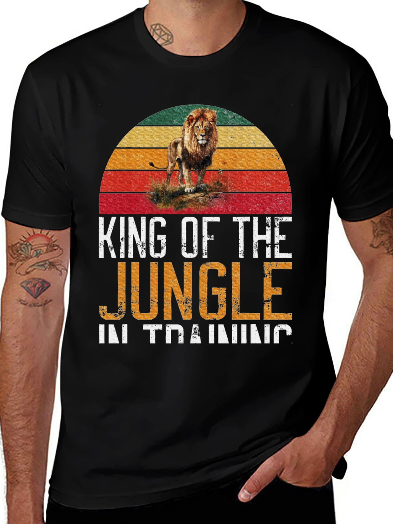 Variant 6 of King of the Jungle in Training T-Shirt