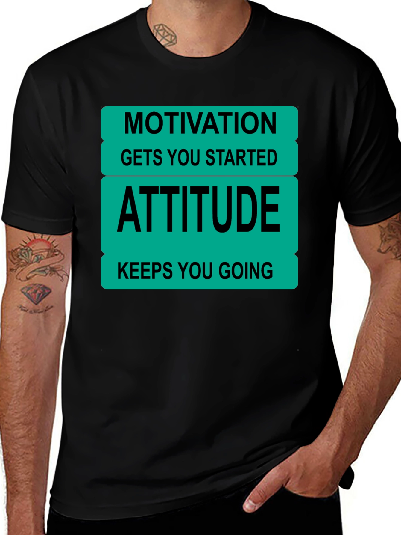 Variant 11 of Motivational Attitude T-Shirt
