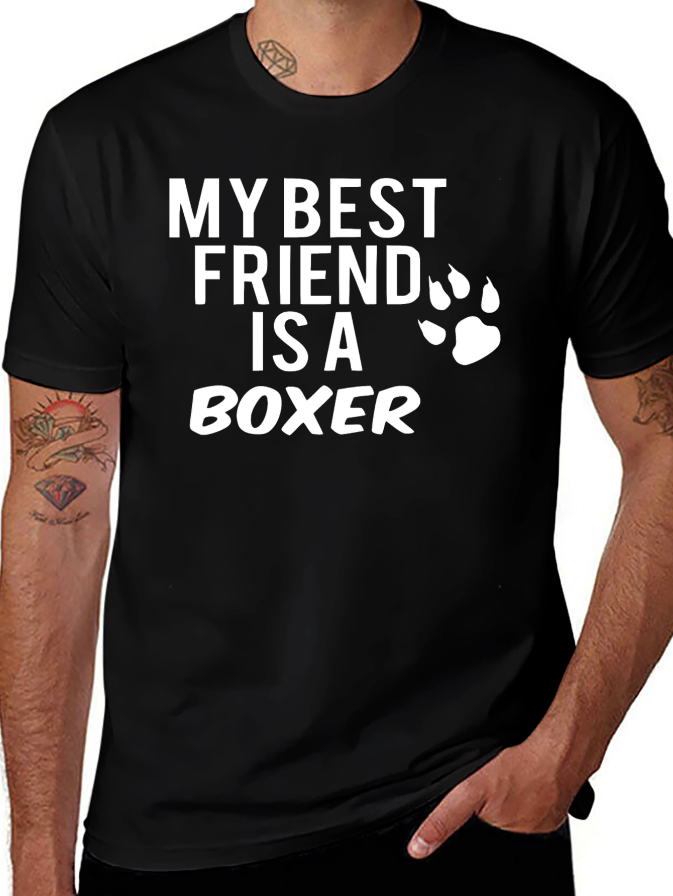 Variant 30 of My Best Friend Is A Boxer T-Shirt