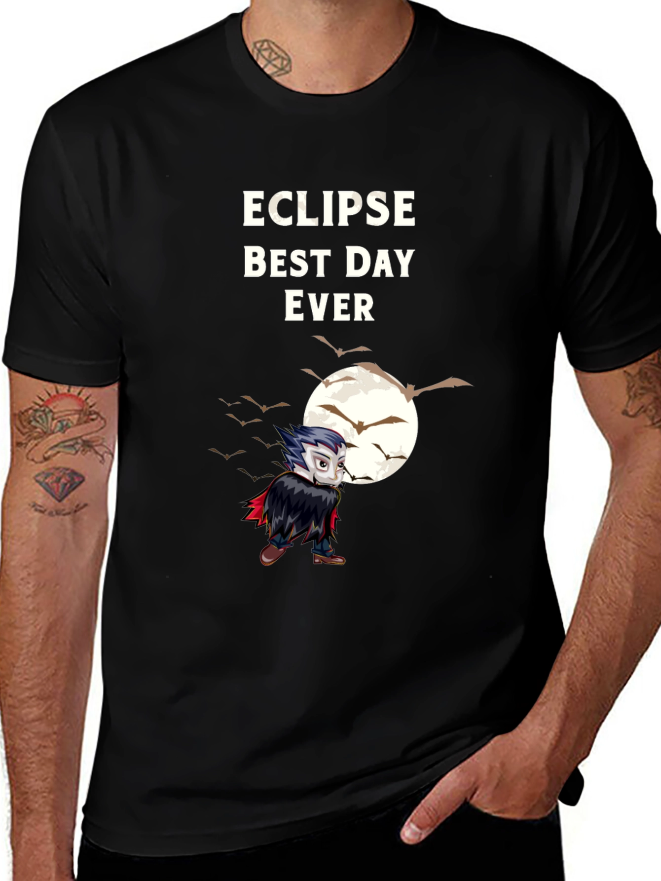 Variant 18 of Eclipse Best Day Ever Vampire T-Shirt