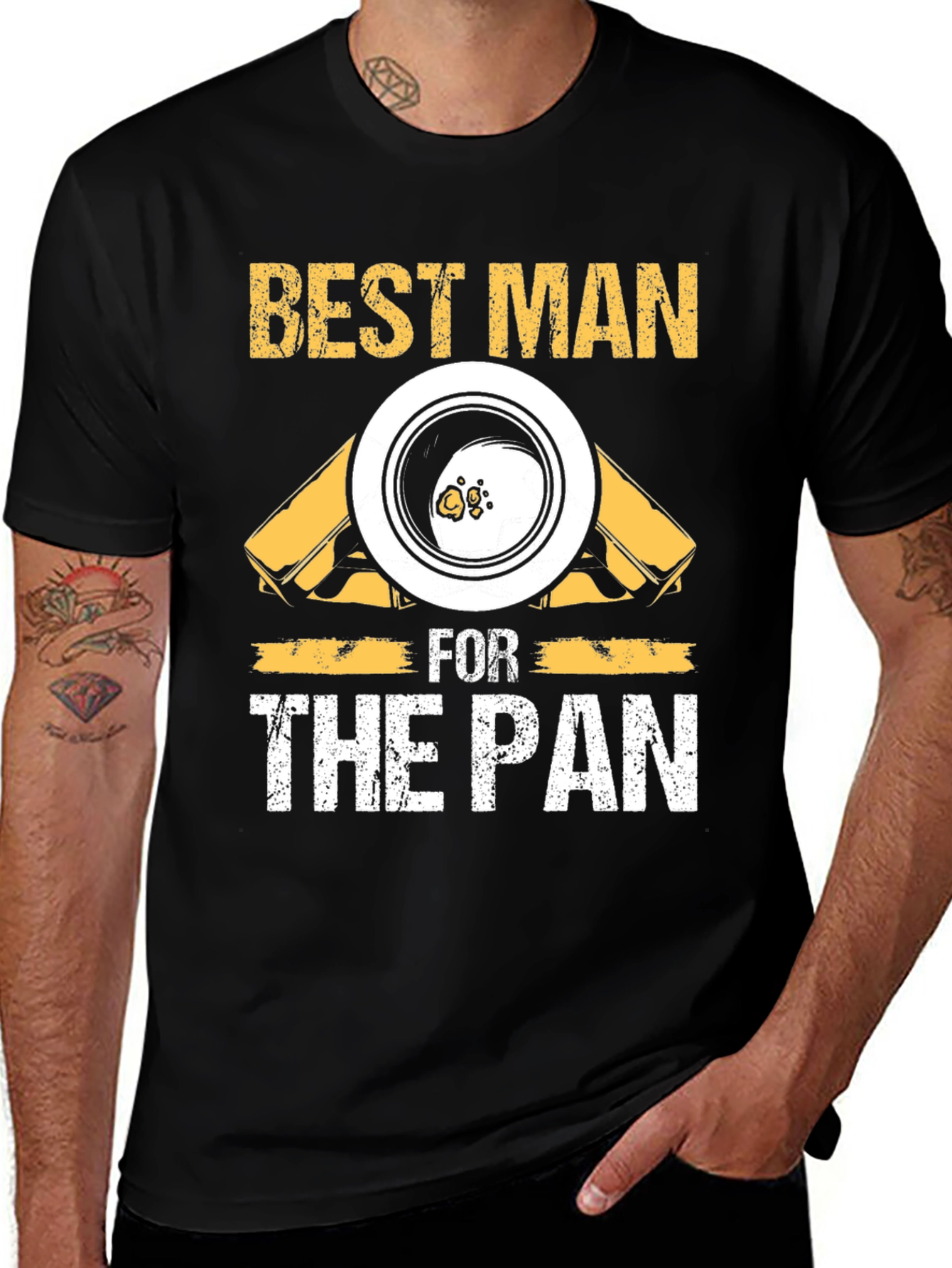 Variant 12 of Best Man for the Pan T-Shirt