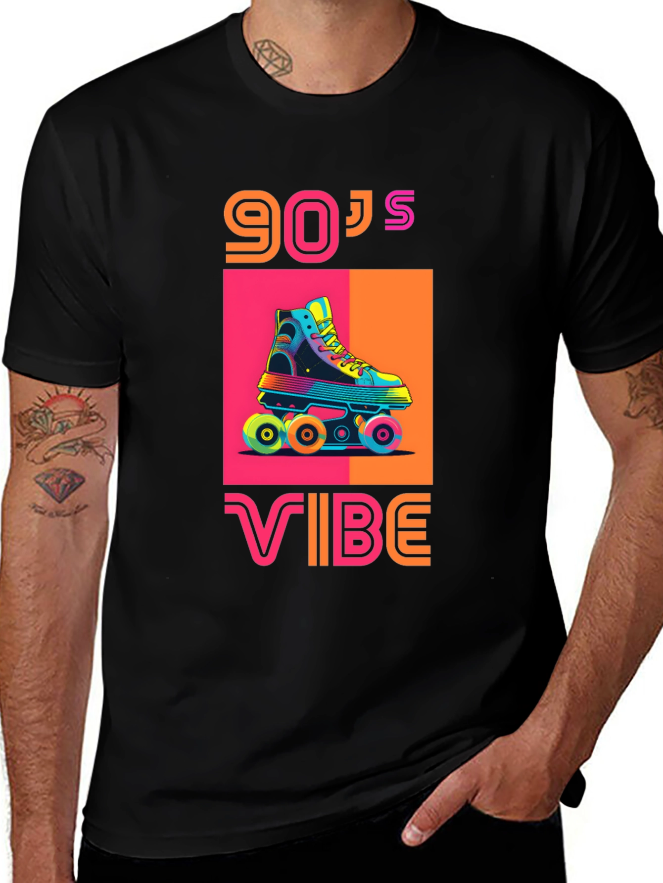 90's Vibe Roller Skate T-Shirt