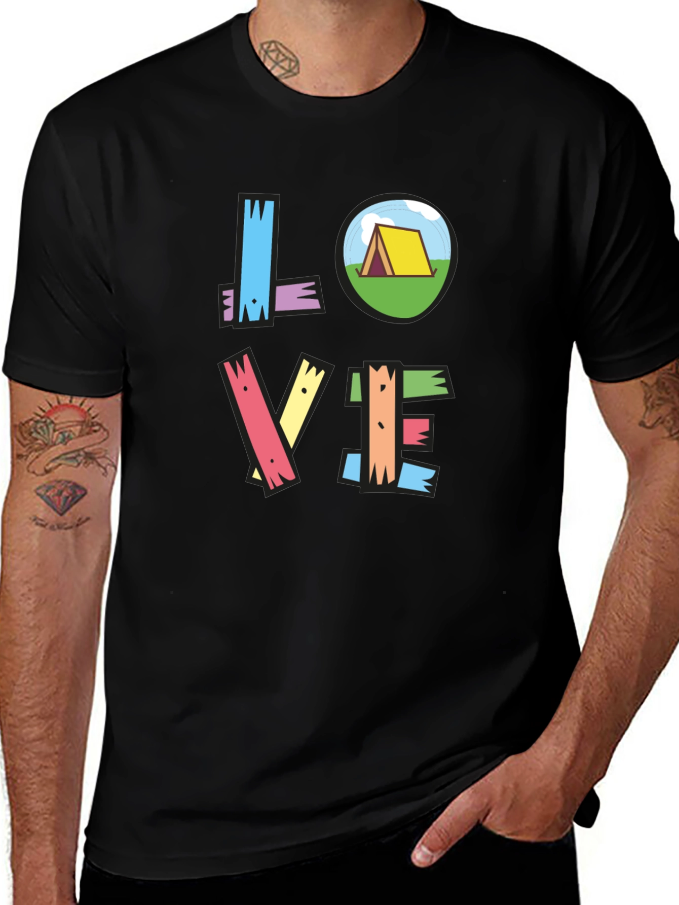 Variant 12 of Camping Love T-Shirt - Adventure Time