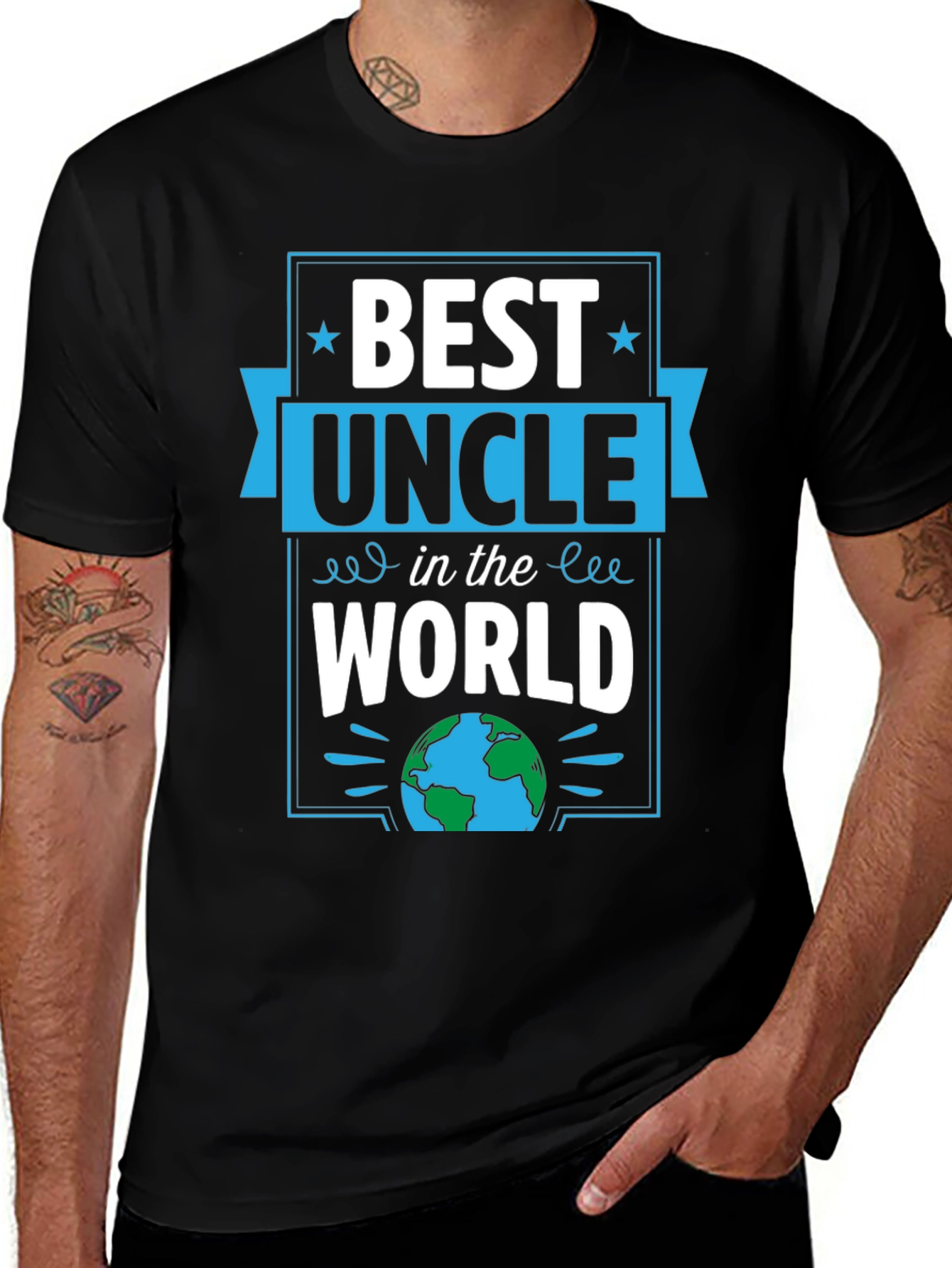 Best Uncle in the World T-Shirt - Gift for Uncle