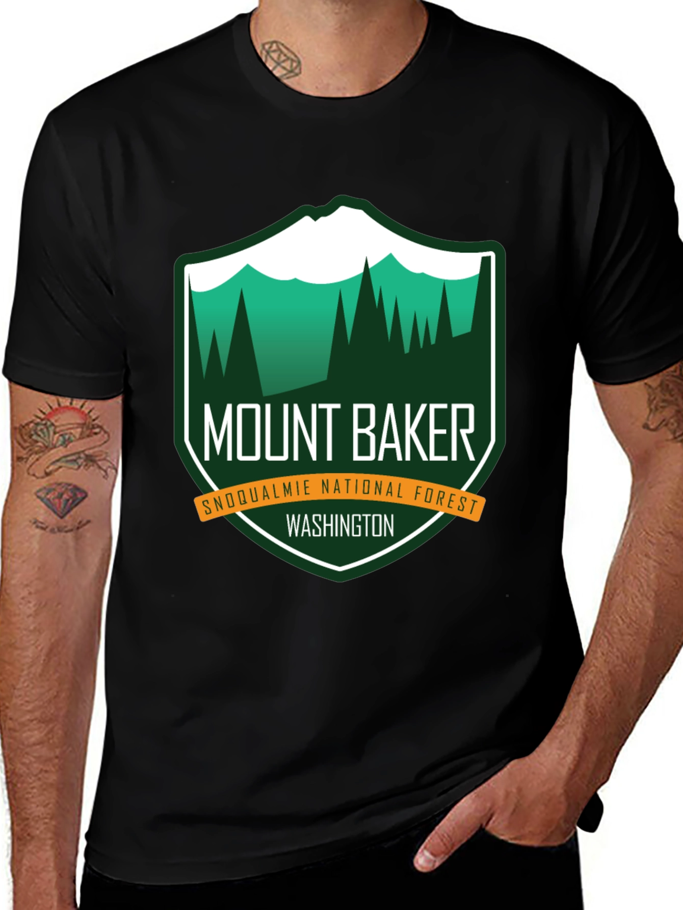 Mount Baker T-Shirt - National Forest Tee