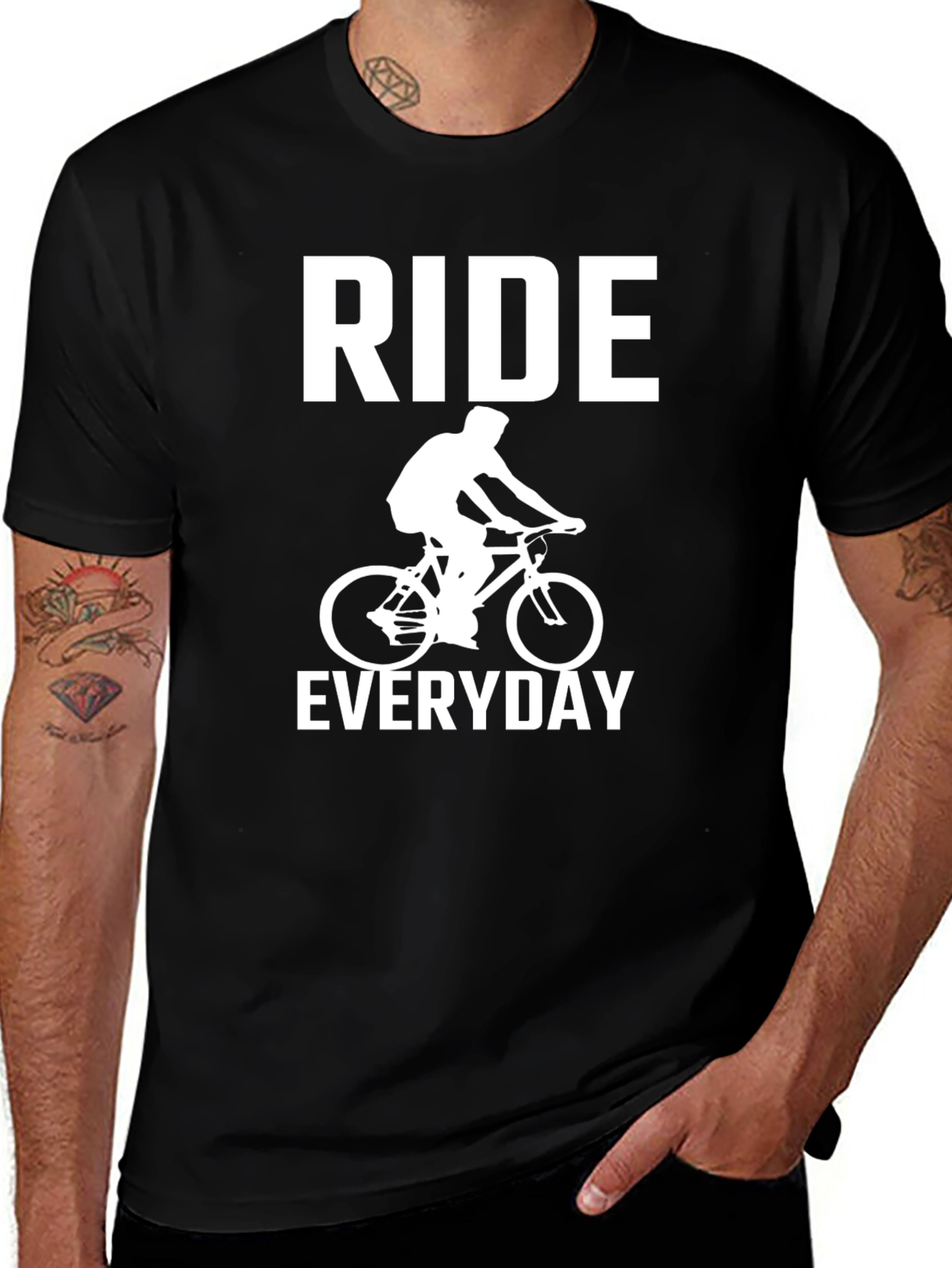 Variant 7 of Ride Everyday Graphic Tee - Cycling T-Shirt