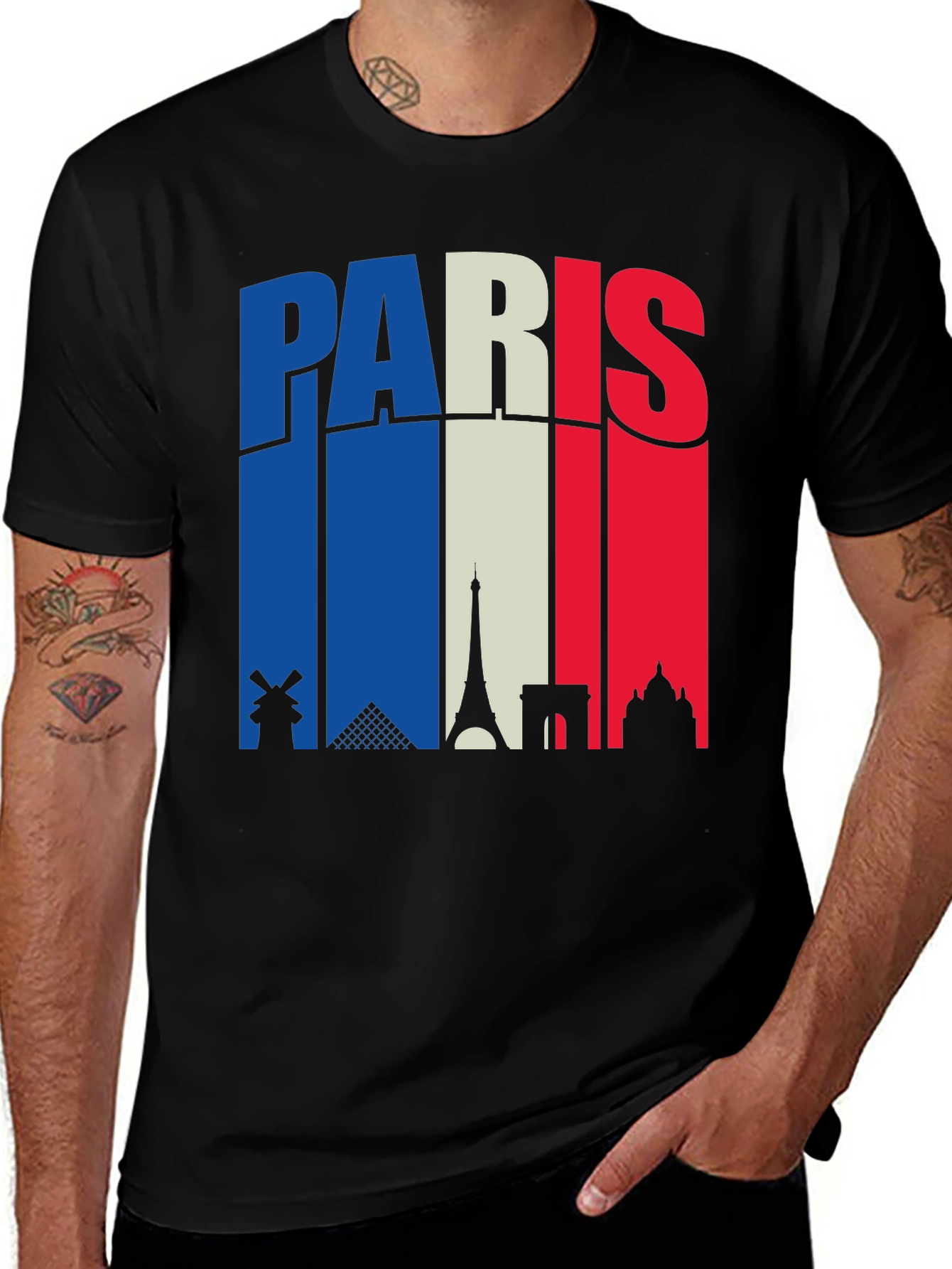 Paris France Graphic Tee