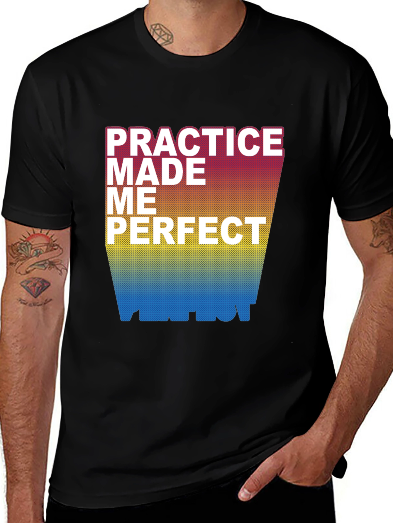 Variant 12 of Practice Made Me Perfect Graphic Tee