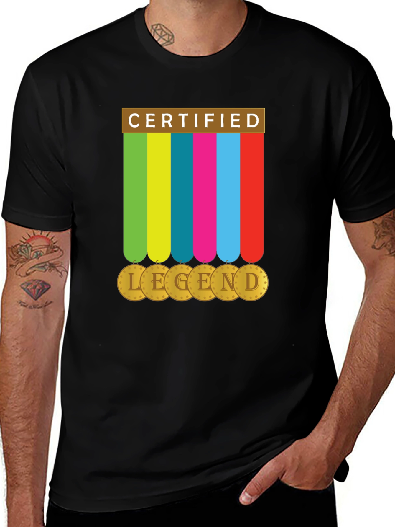 Variant 16 of Certified Legend Graphic T-Shirt