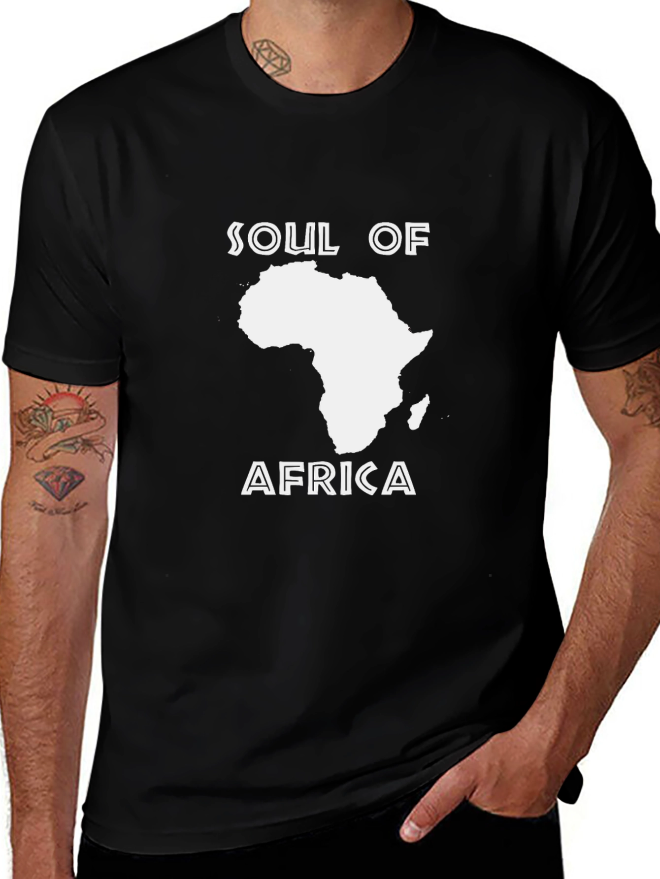 Soul of Africa T-Shirt - Black