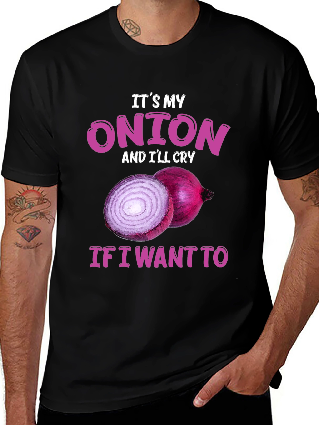Variant 5 of It's My Onion & I'll Cry Funny T-Shirt