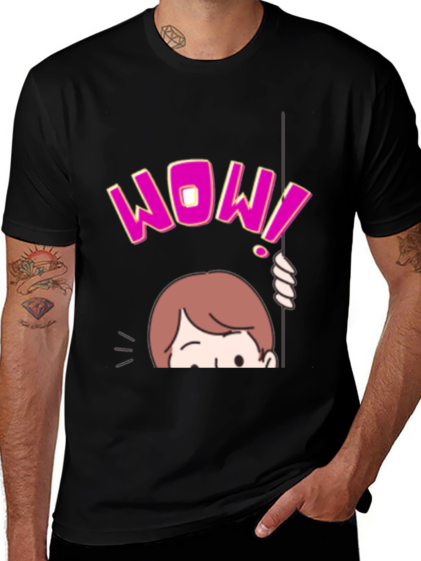 Variant 8 of WOW! Graphic Print T-Shirt